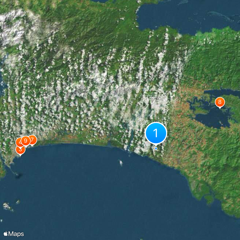 Isthmus of Panama Map