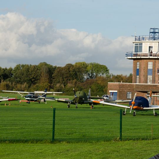 Control Tower At Barton Aerodrome