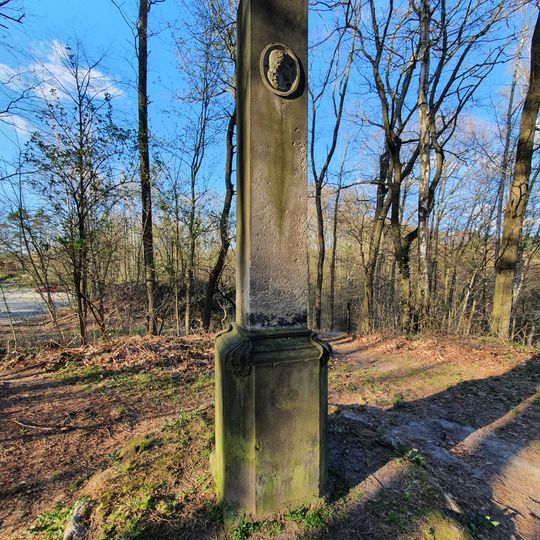Schillerdenkmal und Grotte Schillerpromenade -