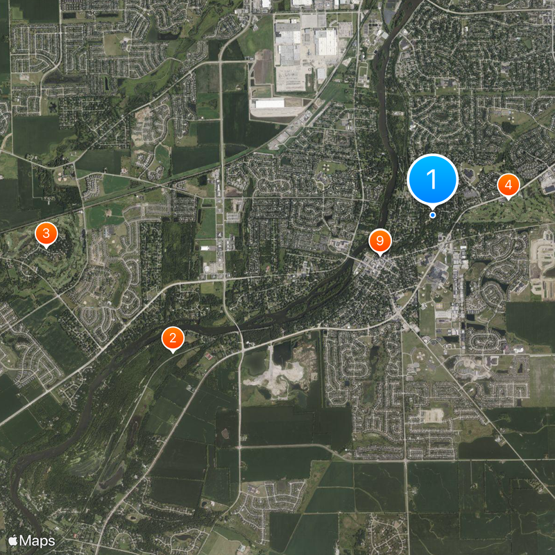 Oswego Map