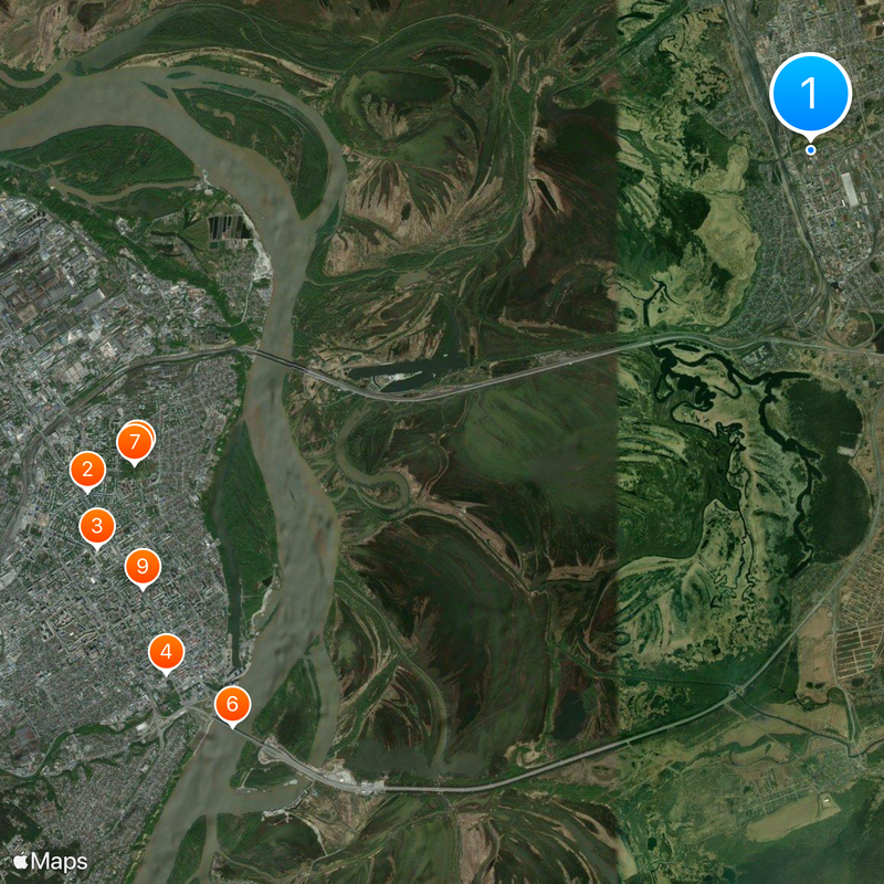 Novoaltaysk Map