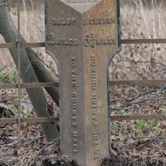 Milepost Approximately 190 Metres To North West Of North Lodge