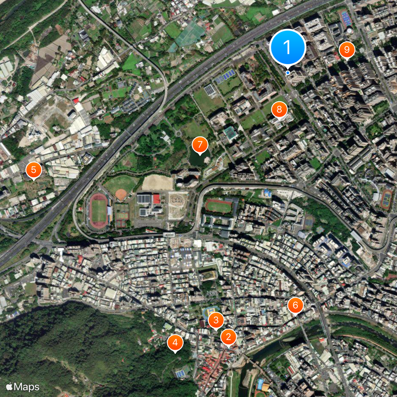 National Taipei University Map