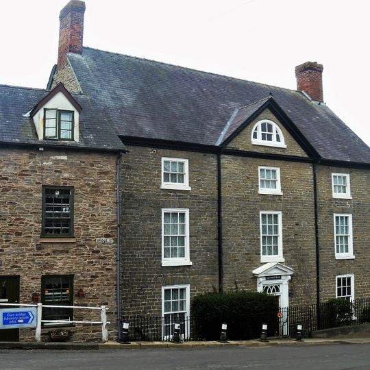 The Old Vicarage And Railed Enclosure To North West