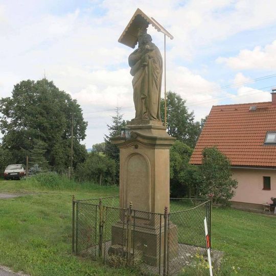 Socha Madony ve Žďáru u Kumburka