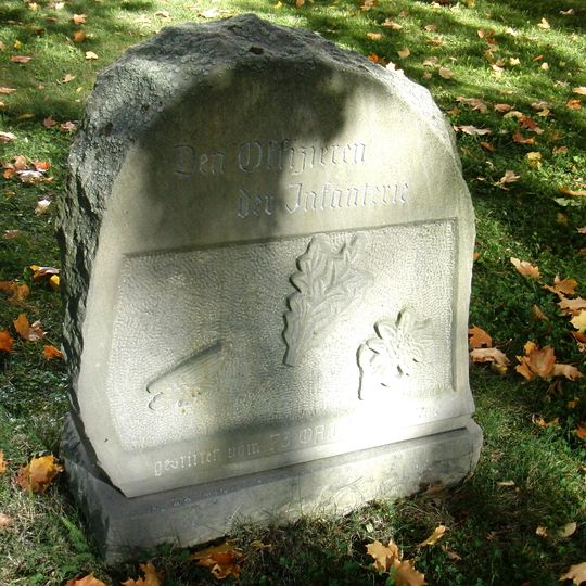 Gedenkstein Königlich Sächsisches Infantrieregiment