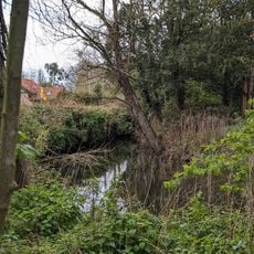 Moated site at The Old Rectory, 150m north east of Malting Farm