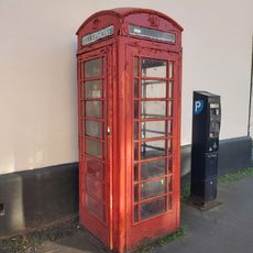 K6 Telephone Kiosk Outside Public Library, West Street
