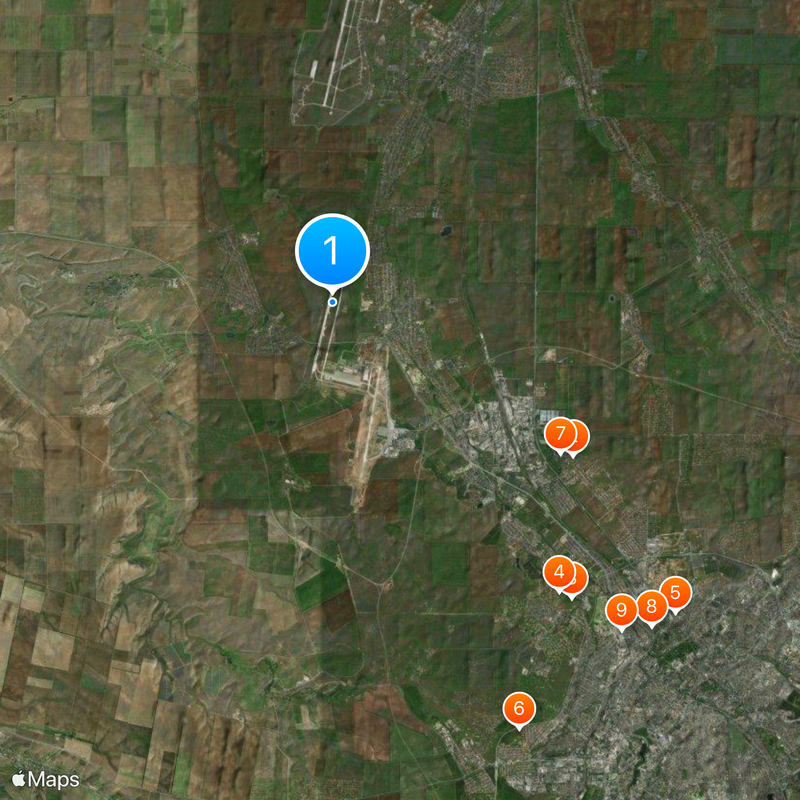 Simferopol International Airport Map