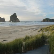 Wharariki Beach