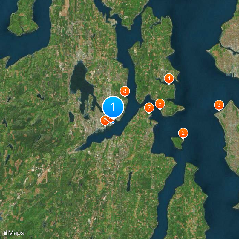 USS Turner Joy Mappa