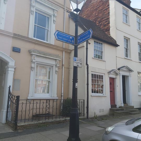 Lamp Post Before Number 28