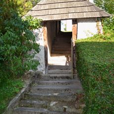 Evanjelický kostol s areálom, schodisko kryté