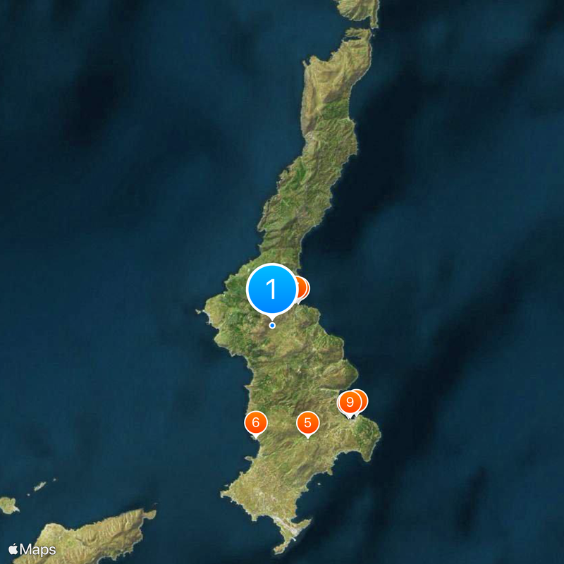 Karpathos Map