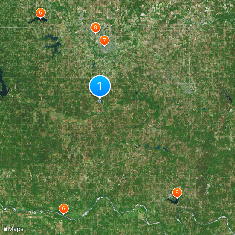Pottawatomie County Map