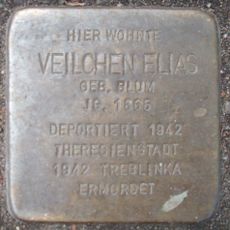 Stolperstein en memoria de Veilchen Elias
