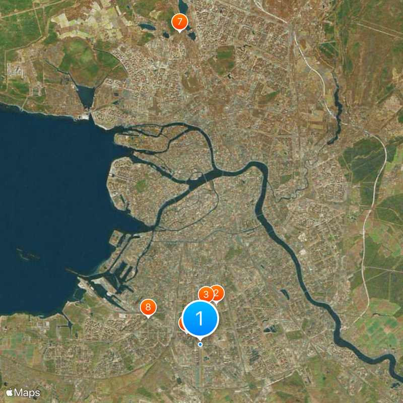 Monument to the Heroic Defenders of Leningrad Map