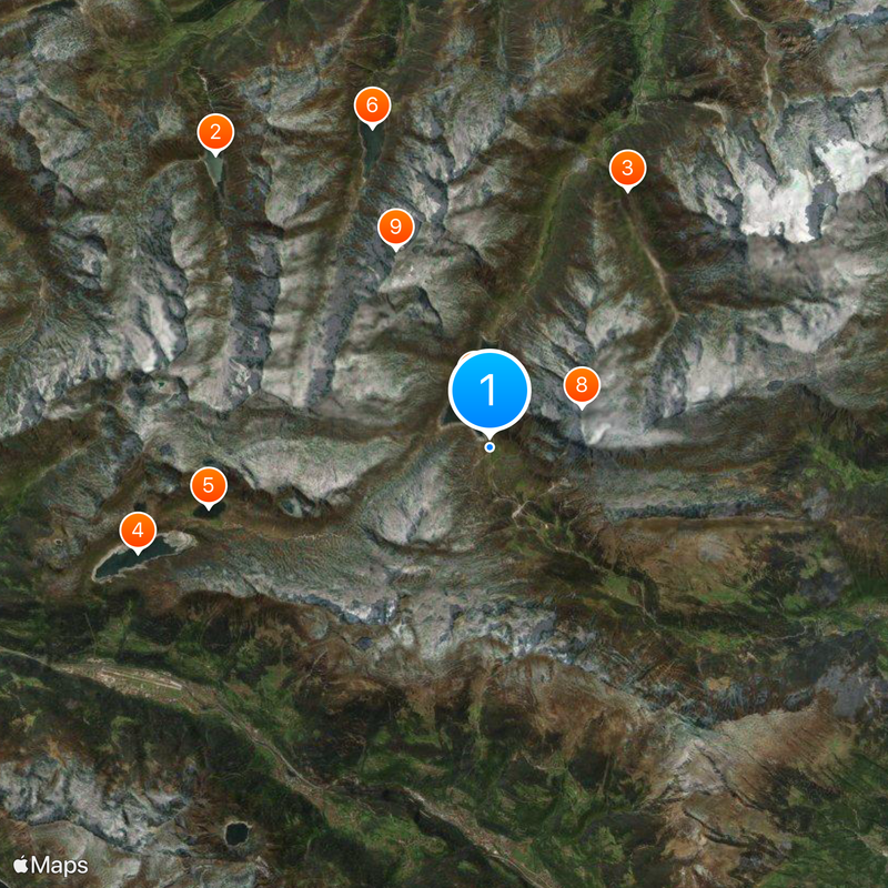 Lukmanier Pass Map