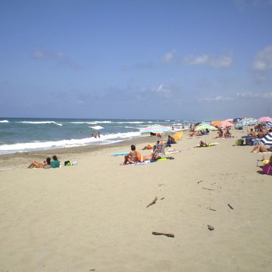 Spiaggia marina di Vecchiano