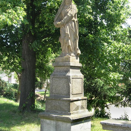 Calvary sculptures in Olbramovice