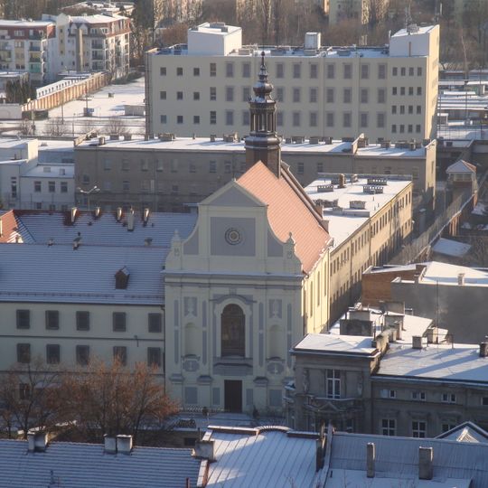 Kościół klasztorny reformatów Świętego Krzyża, ob. więzienie