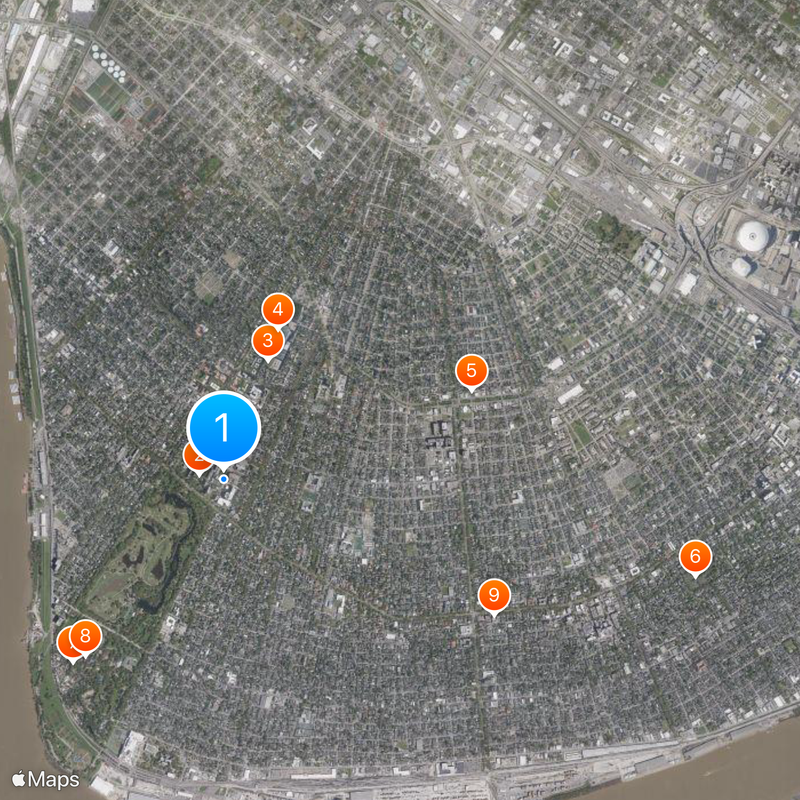 Loyola University New Orleans Map