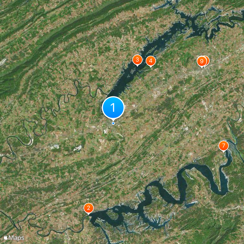 Jefferson City Mappa