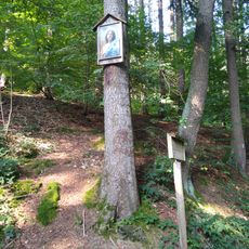 Obrázek u studánky Panny Marie