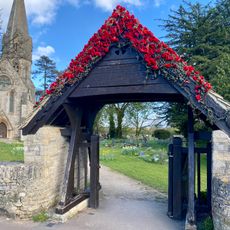 Leafield War Memorial Lychgate at St Michael and All Angels Church