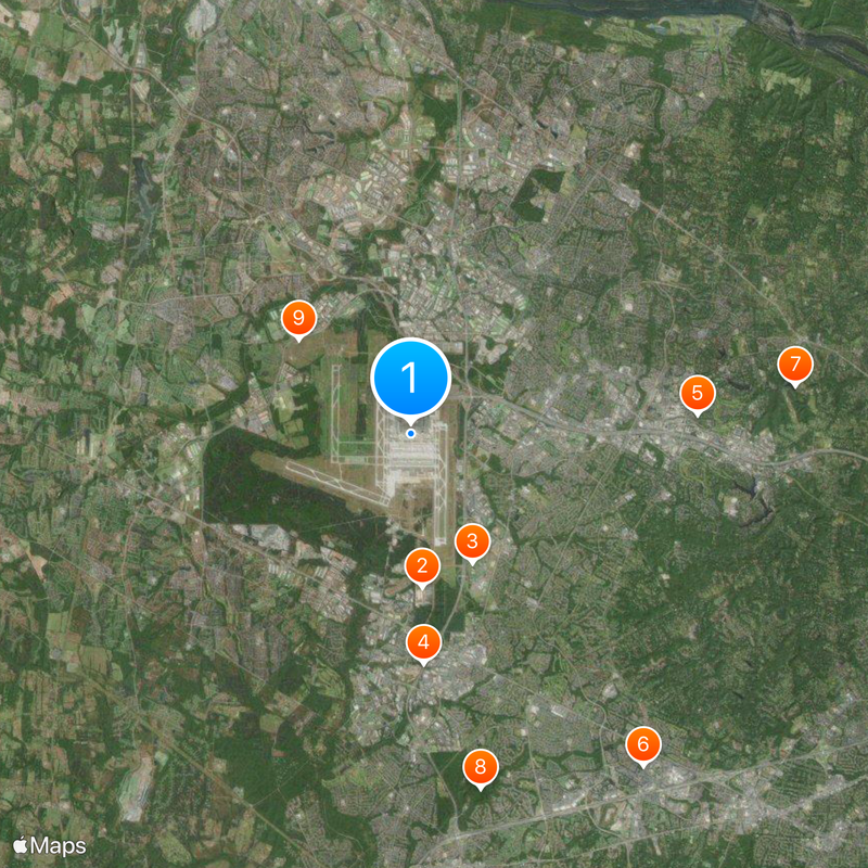 Dulles Map