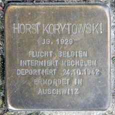 Stolperstein en memoria de Horst Korytowski