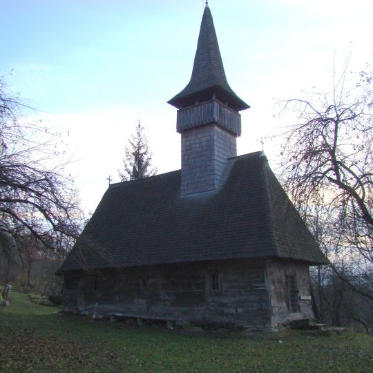 Wooden church in Mănăstirea, Maramureș