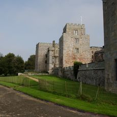 Ford Castle Terrace Walls To West And North West Of Ford Castle