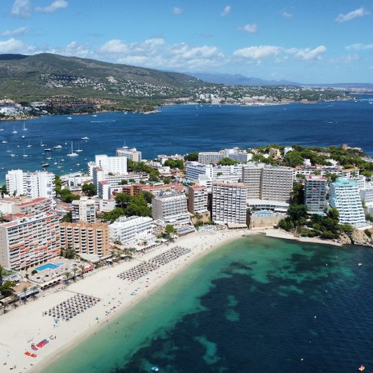 Magaluf beach