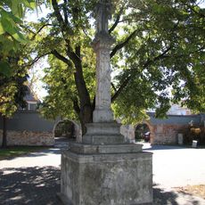 Socha sv. Antona Pad. na stĺpe, socha