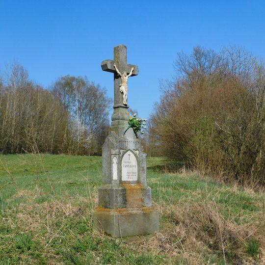 Kříž Josefa Šouláka u cesty severovýchodně od Milíčova