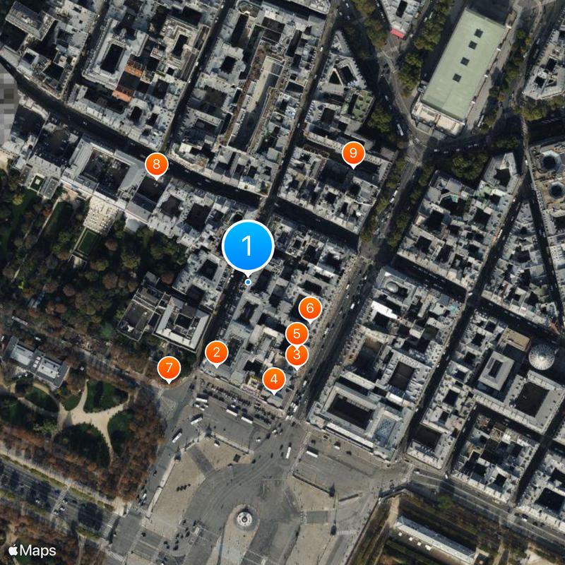 Buddha Bar Map