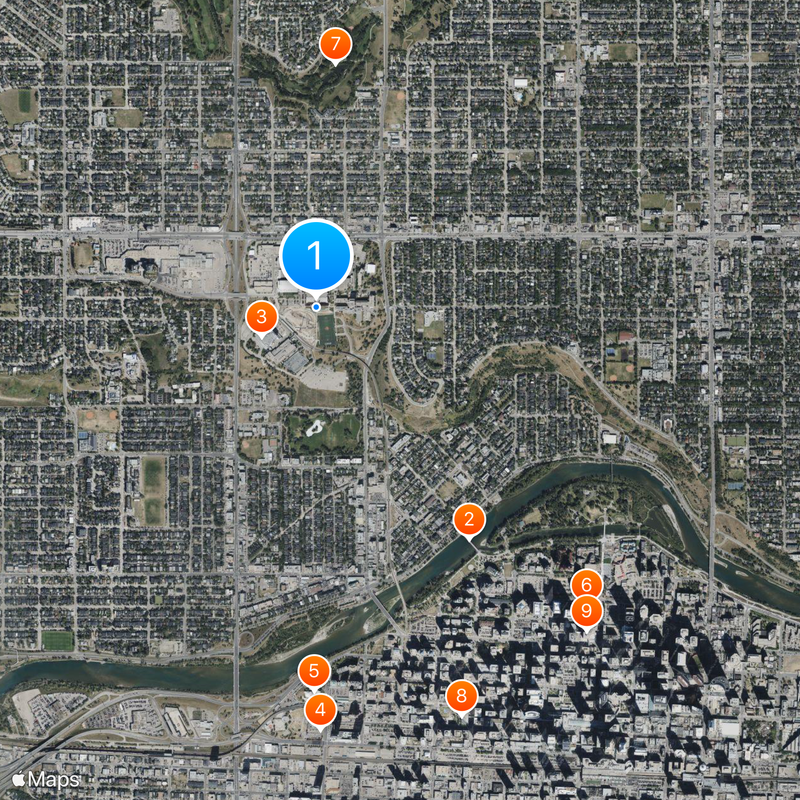 Southern Alberta Institute of Technology Map