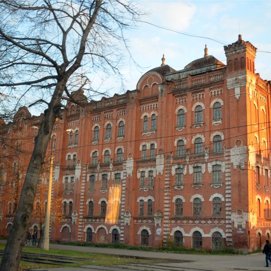 Borchaninov-Pervushin's mill in Yekaterinburg