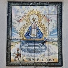 Ceramic panel of Our Lady of Cabeza