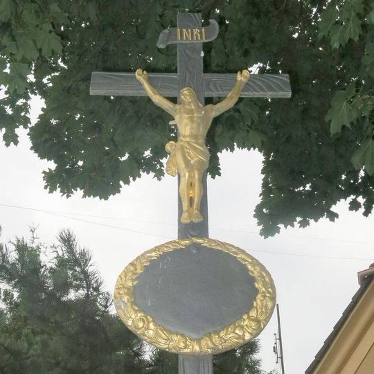 Kříž na rozcestí v Lukavci