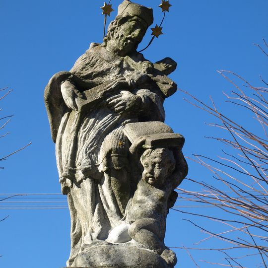 Statue of John of Nepomuk in Čestice
