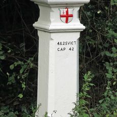 London Coal Duty Marker On County Boundary