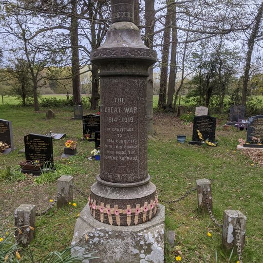 War Memorial at Christ Church Baptist Church