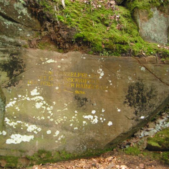 Ritterstein 90 "Zum Kanzelfelsen"