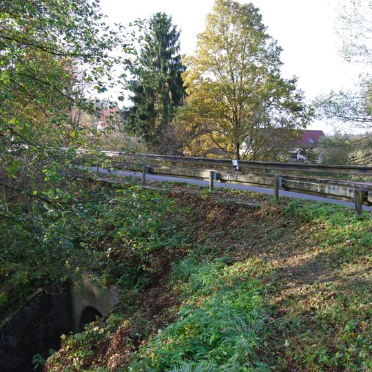 Most silnice III/10558 přes Velký potok v Olešné