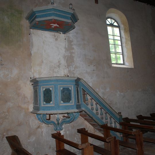 Pulpit of Église Saint-Pierre de Mons