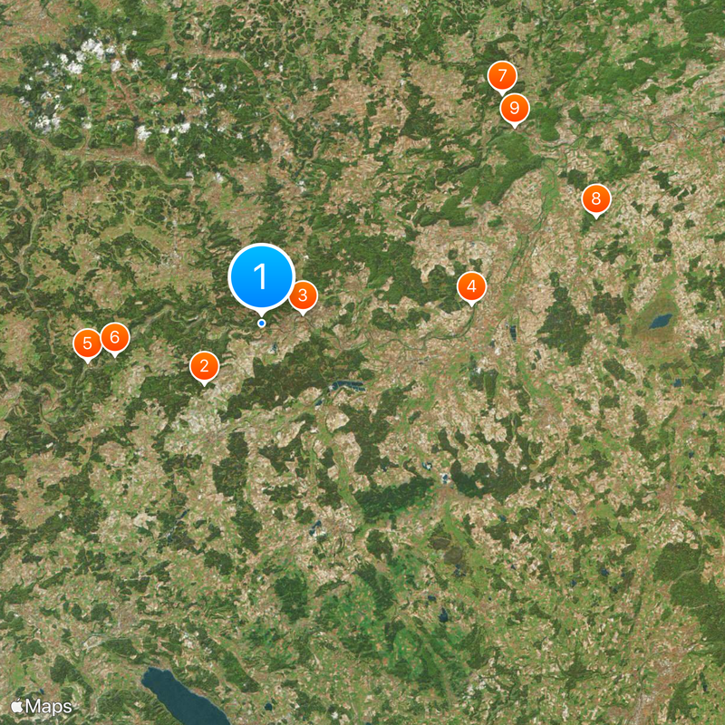 Landkreis Sigmaringen Map