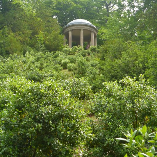 Temple Of Fame On Cliff Top At South Side Of Moon Pond