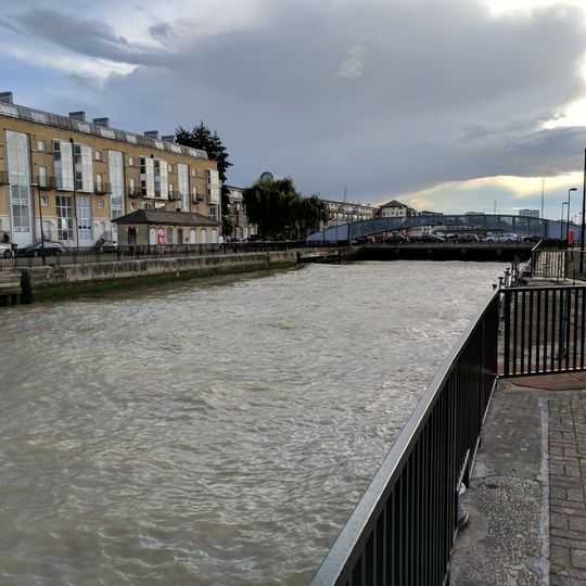 Greenland Lock Including Gates, Bollards And Capstans